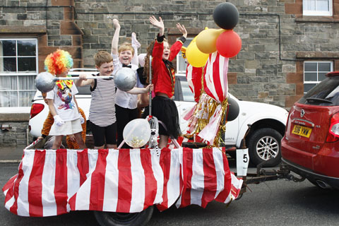 Kirkcudbright Parade August 2025 